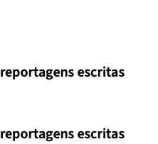 Reportagens escritas : 30 Reportagens premiadas reportagens escritas : 1 Menções honrosas reportagens escritas : 2 